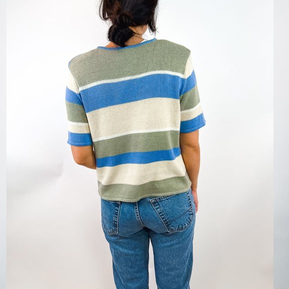 Vintage Mix Patterned Embroidered Top - Picture 6 of 8